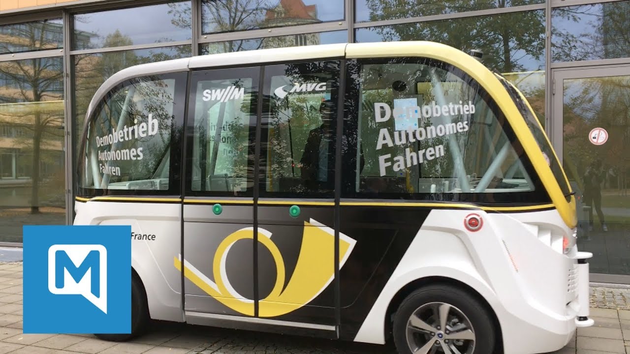 Dieser Bus könnte bald durch München fahren: ganz von alleine