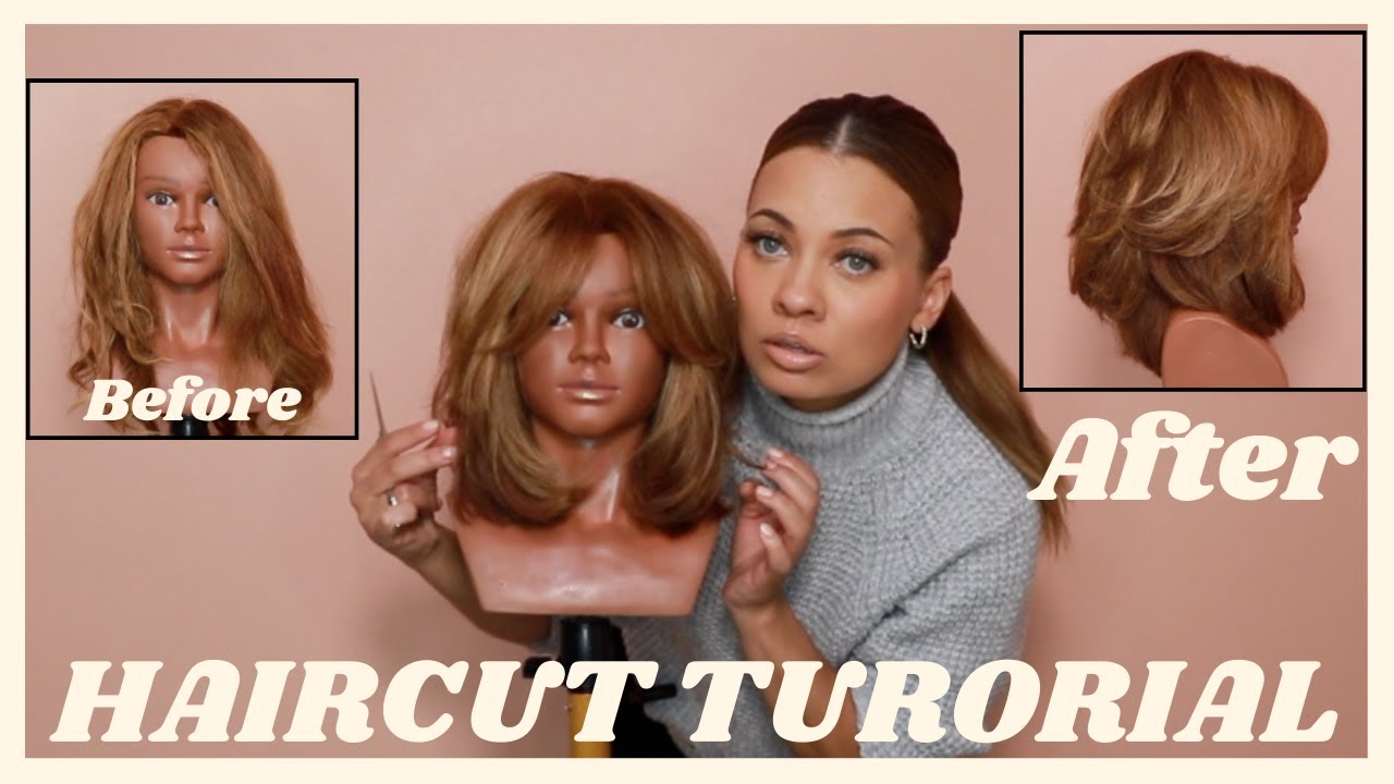 OLD MONEY AESTHETIC HAIRCUT | SHOULDER LENGTH LAYERS/CURTAIN BANGS HAIRCUT TUTORIAL | Brittney Gray