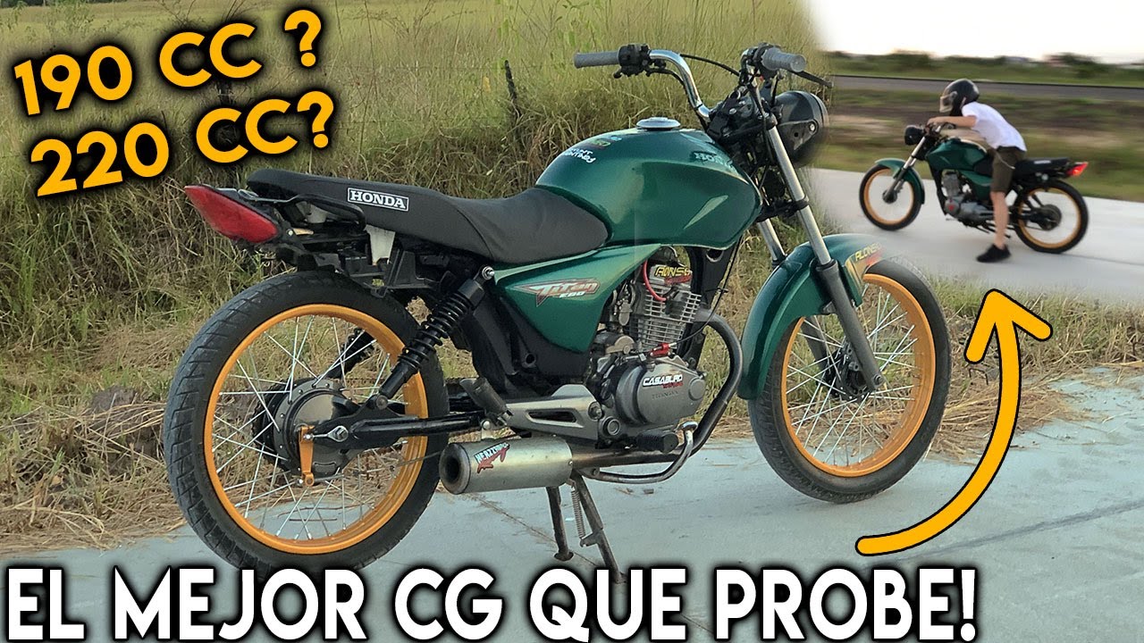 EL MEJOR CG QUE PROBE ! 190CC O 220CC?