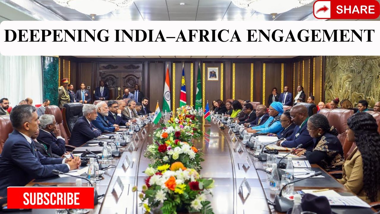 Deepening India–Africa Relations Explained| Why Africa Matters for India. |SSB & AFSB 2025