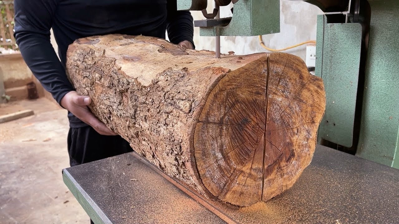 The Genius Boy Crafts Sturdy Soccer Balls From Natural Recycled Wood // Amazing Woodworking Skills