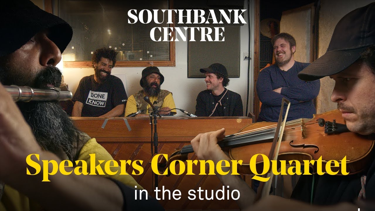 Speakers Corner Quartet: exclusive studio session