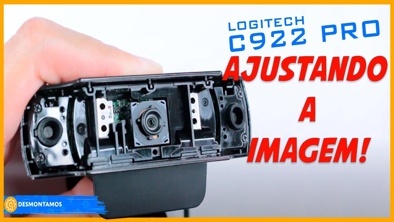 COMO ABRIR A WEBCAM C922 PRO | como melhorar a imagem da webcam c922