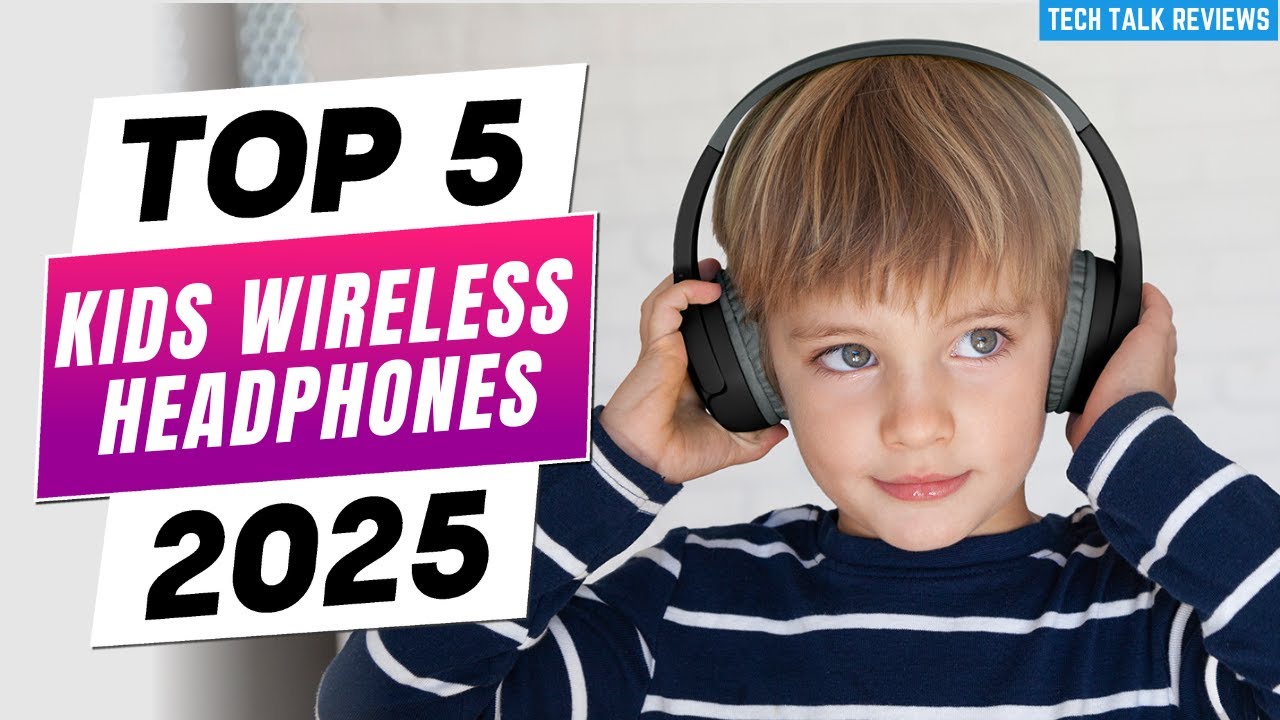 Top 5 Best Kids Wireless Headphones 2025 | Safe, Fun & Volume-Limited Picks!