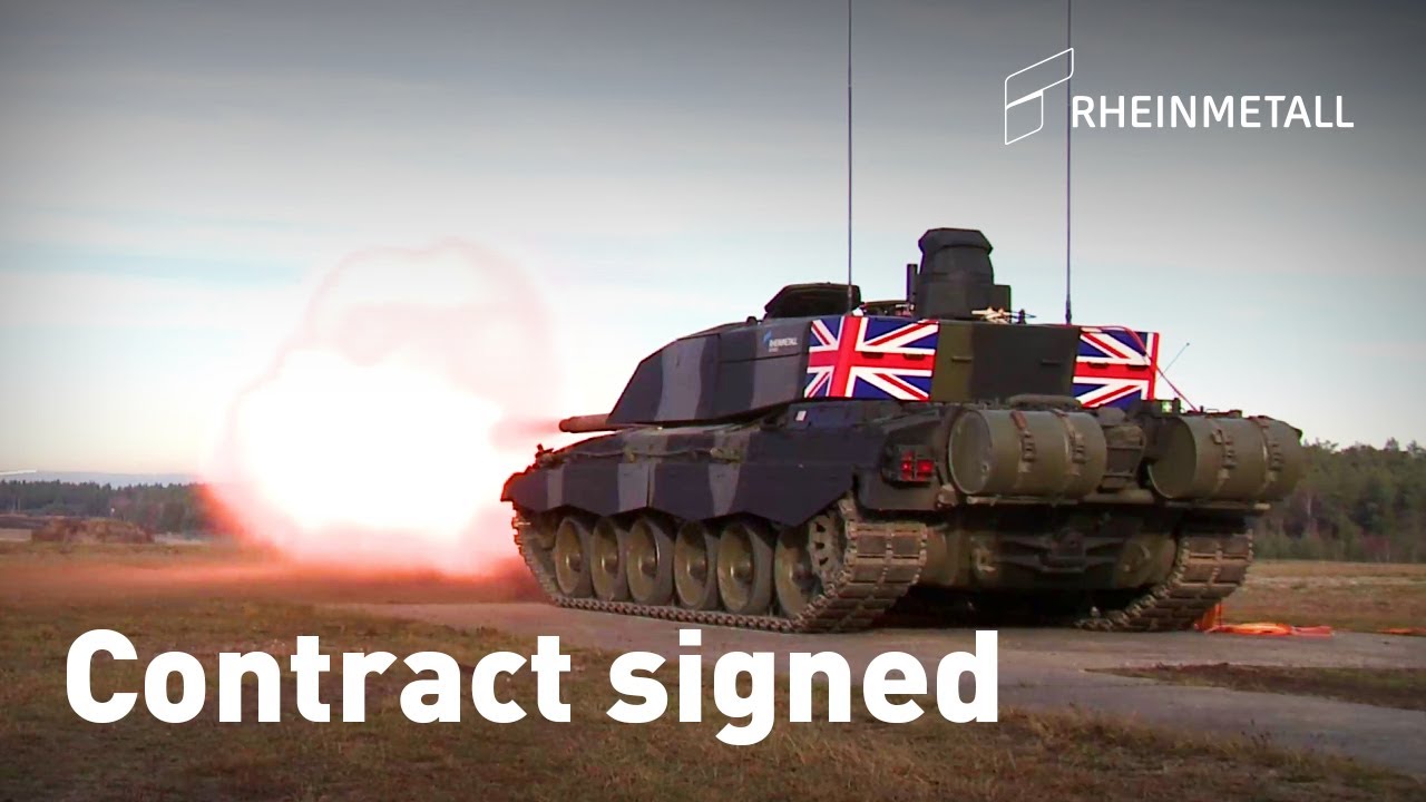 Rheinmetall &ndash; Challenger 3 contract signed
