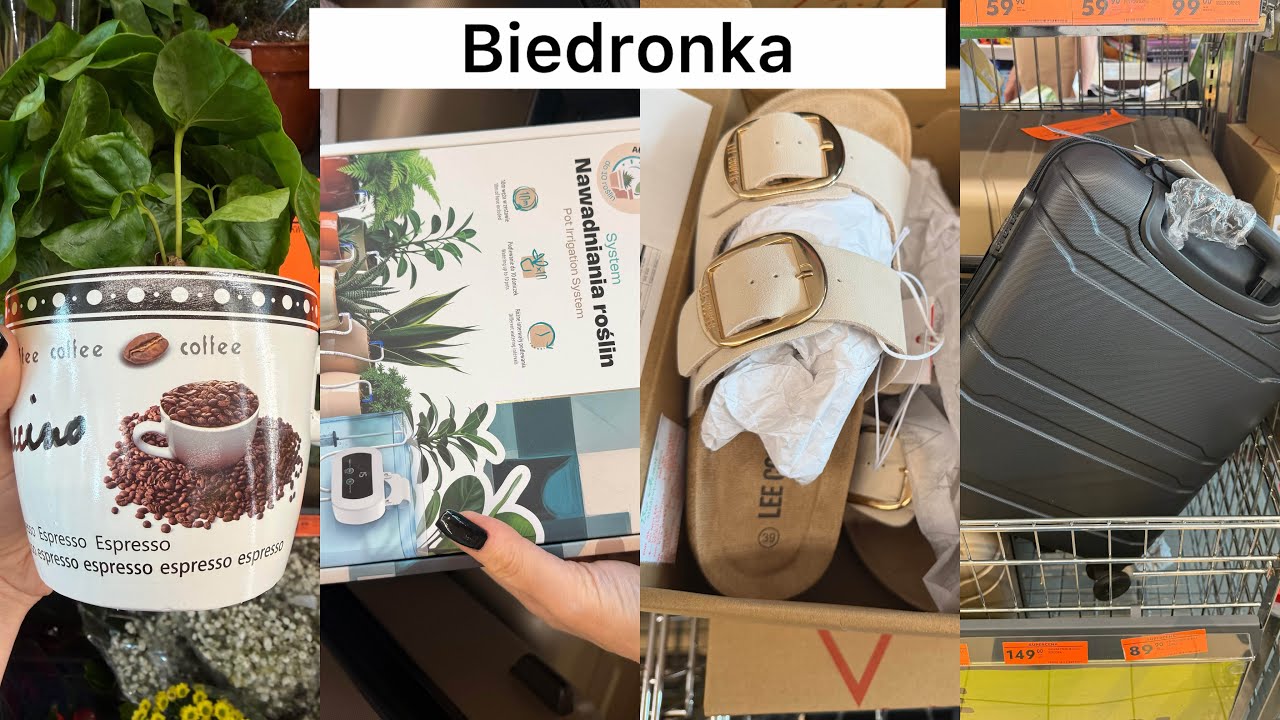 BIEDRONKA MEGA WALIZKI I TA CENA PLECAKI TRAMPKI KLAPKI NOWA GAZETKA PONIEDZIAŁEK