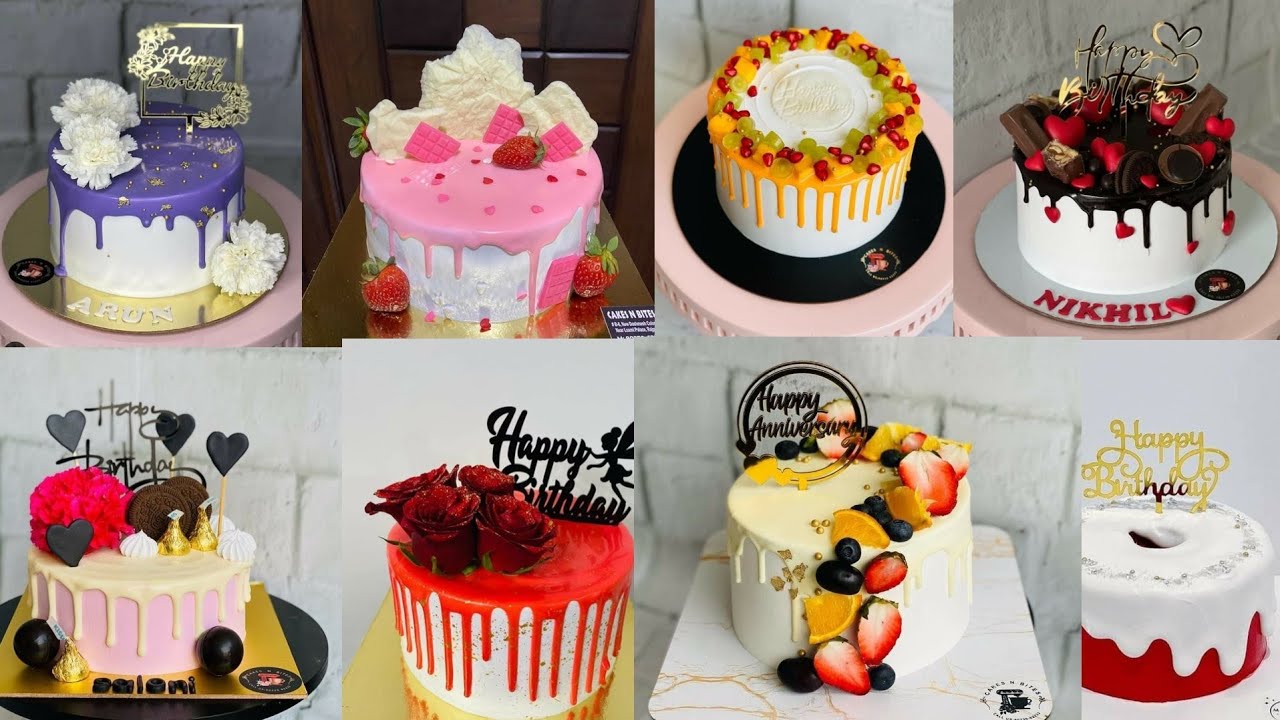 beautiful drip cake design ideas | cake decoration ideas