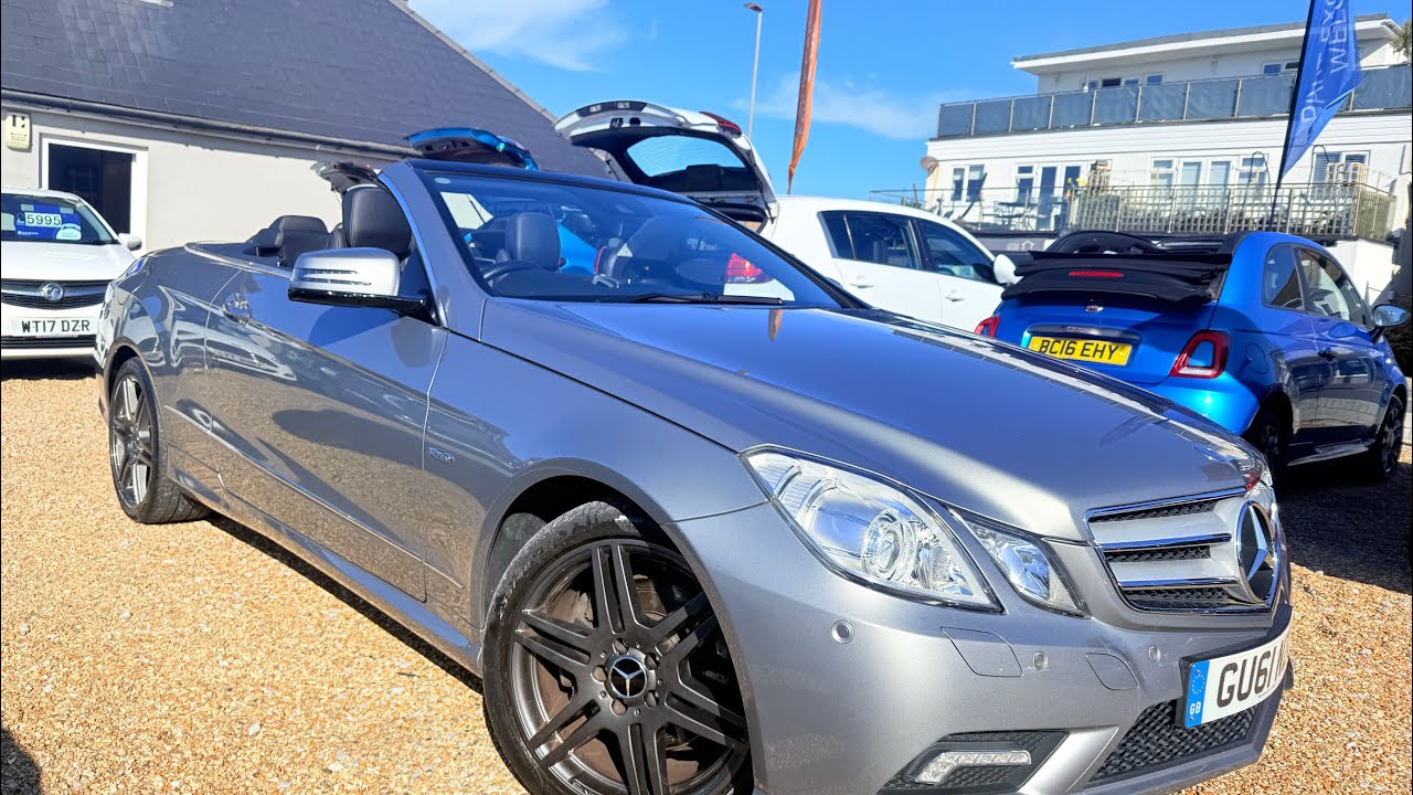 Mercedes Benz E250 Convertible for sale - Affordable Cars of Sussex