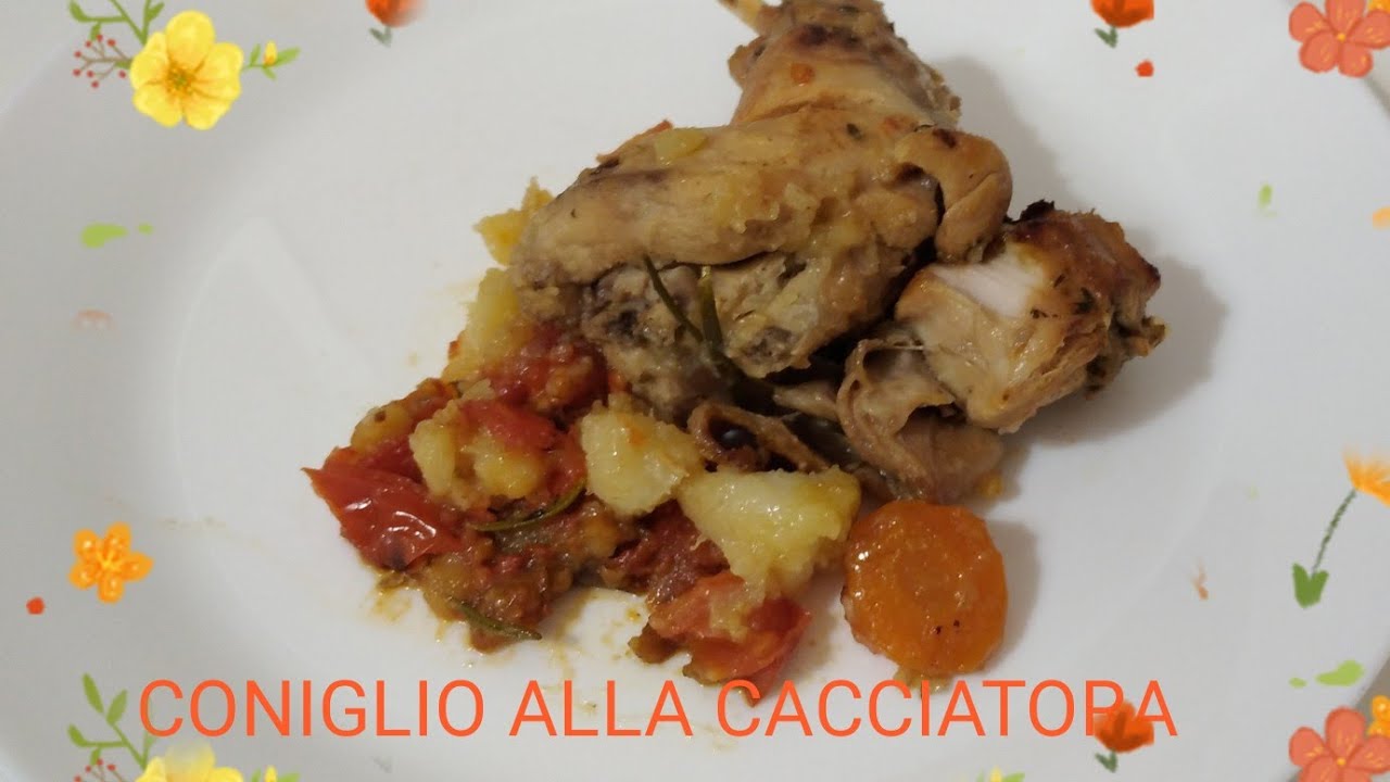 CONIGLIO ALLA CACCIATORA😋