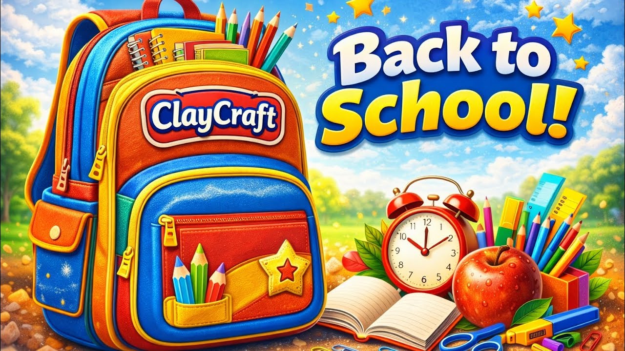How to Make Cute Clay Bag at Home | Easy mini School Bag with Clay 👜 | Creative Craft for Beginners
