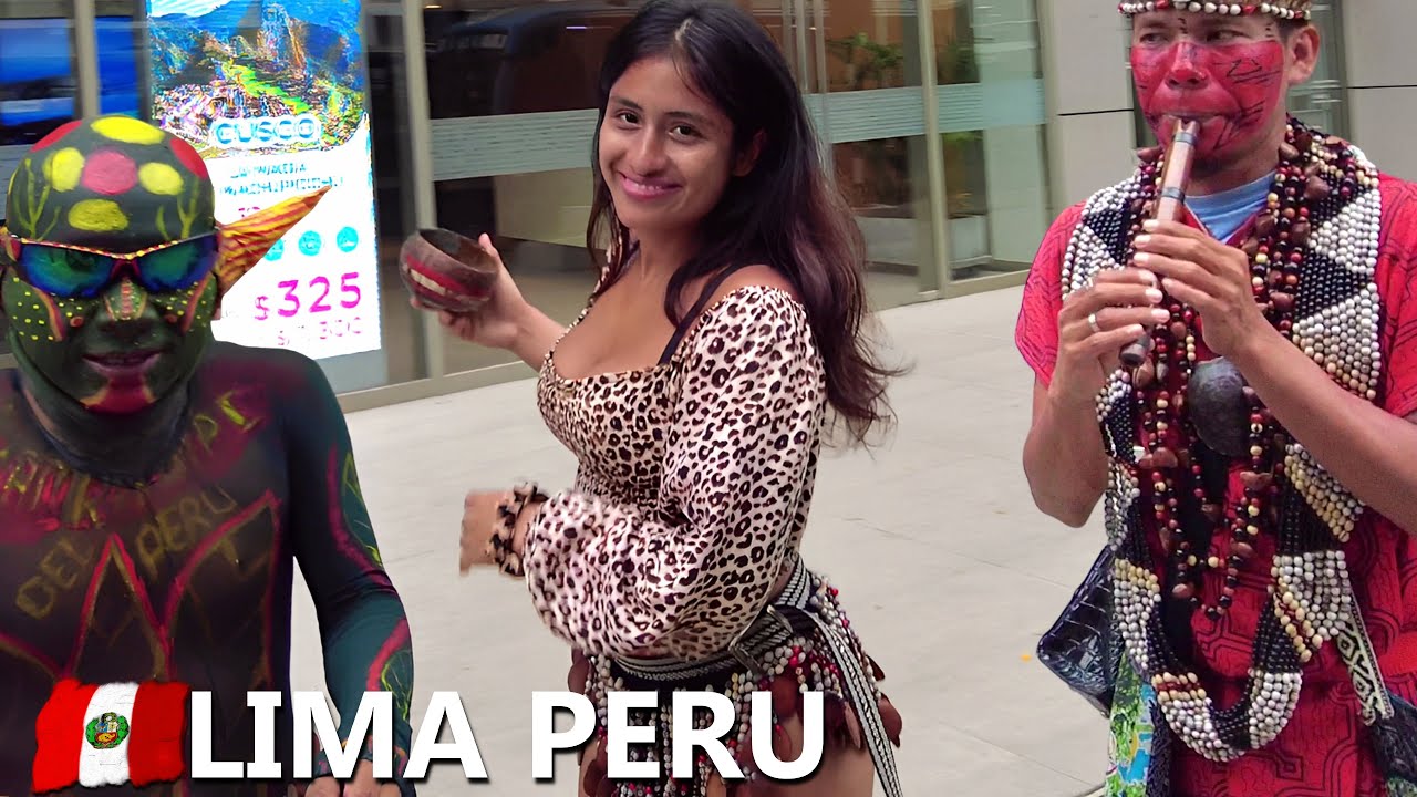 Lima Peru Miraflores District, Av. José Larco & Beach coast 4K 🇵🇪