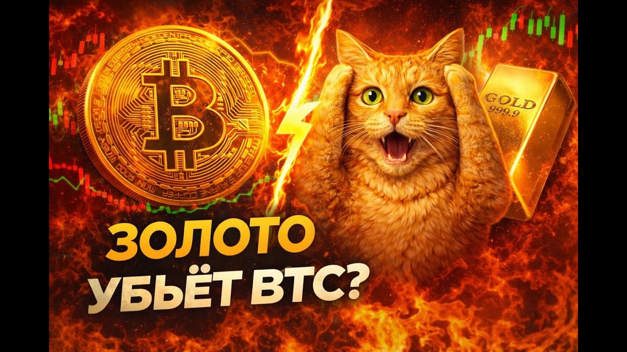 ЗОЛОТО УБЬЁТ BTC ?