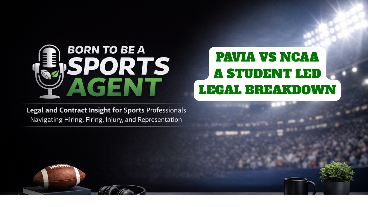 PAVIA VS  NCAA: A STUDENT LED LEGAL BREAKDOWN   SD 480p
