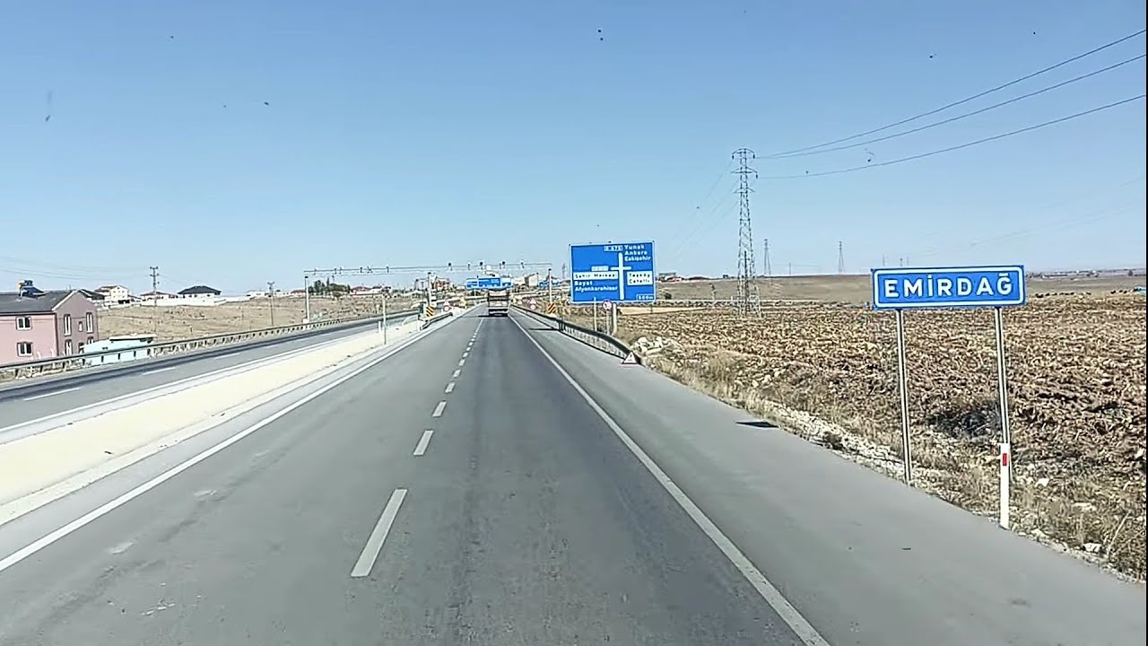 AFYON EMİRDAĞ - ESKİŞEHİR ARASINDA YOLCULUĞUMUZ