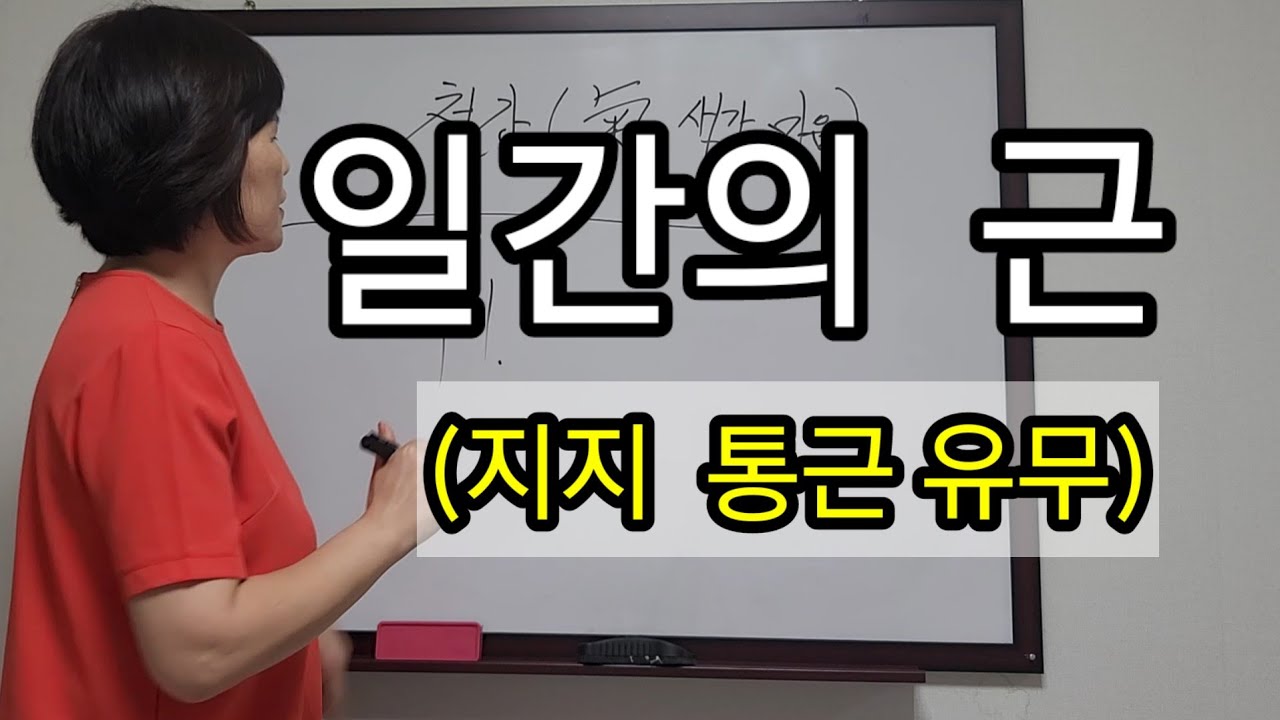 천간별로 일간의  지지 통근여부  #통근 #일간의뿌리 #천간오행   상담~010 7712 1638