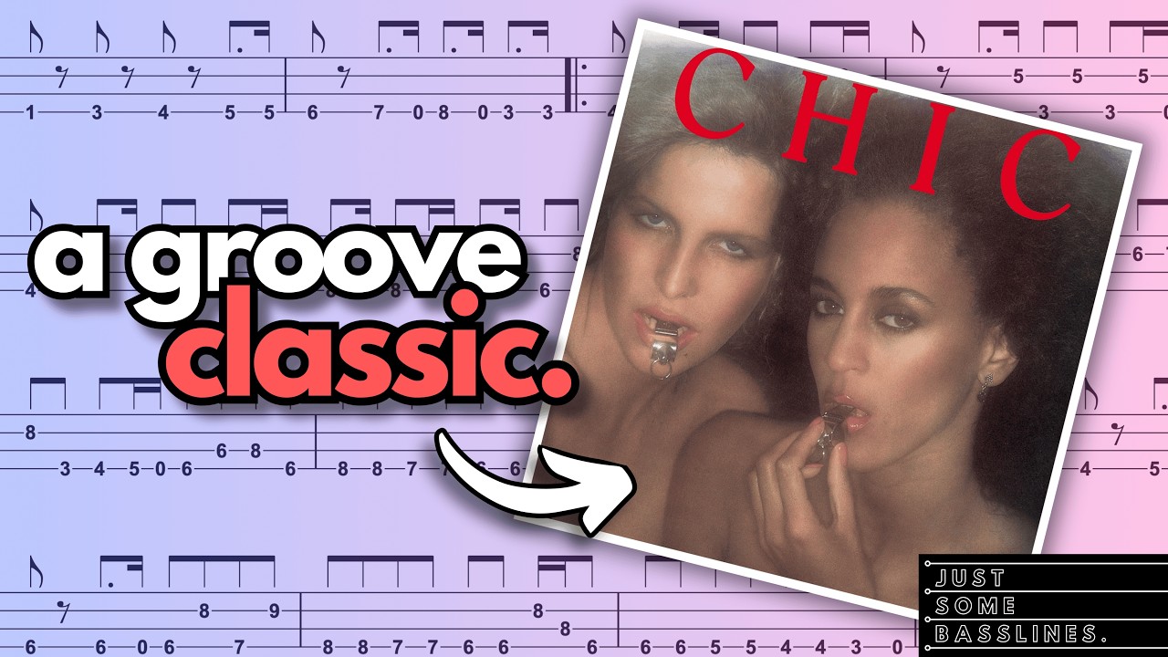 How to play a PERFECT Bernard Edwards bass groove | Chic - Est Ce Que C'est Chic (Bass Cover + Tabs)