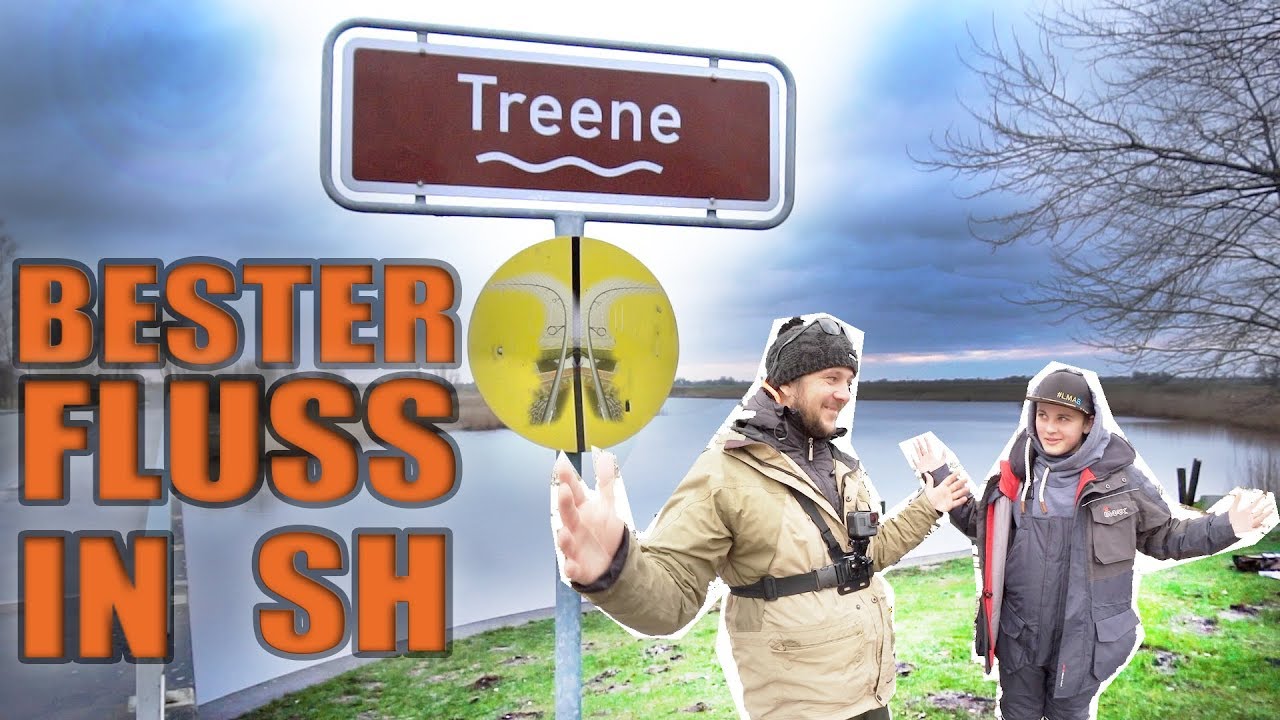 Wir angeln am BESTEN FLUSS in Schleswig Holstein! Raubfischangeln an der Treene mit Follower MIKO