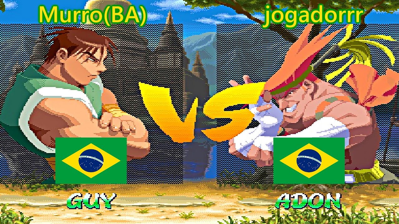 Street Fighter Alpha 2 - Jogador master vs jogadorrr FT10