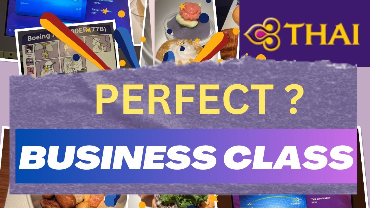 Thai Airways Business Class 777-300ER | PERFECT ? | Bangkok-Frankfurt