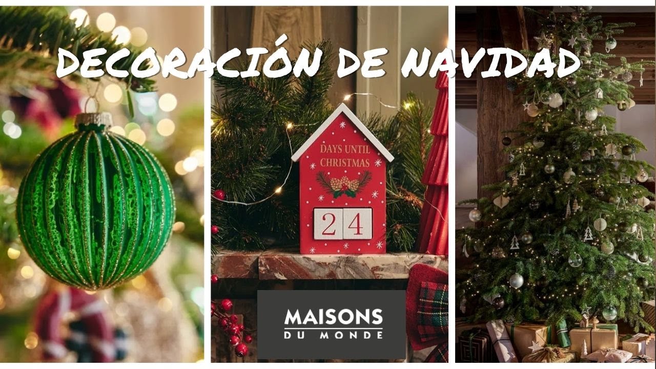 Decoración de Navidad de Maisons Du Monde