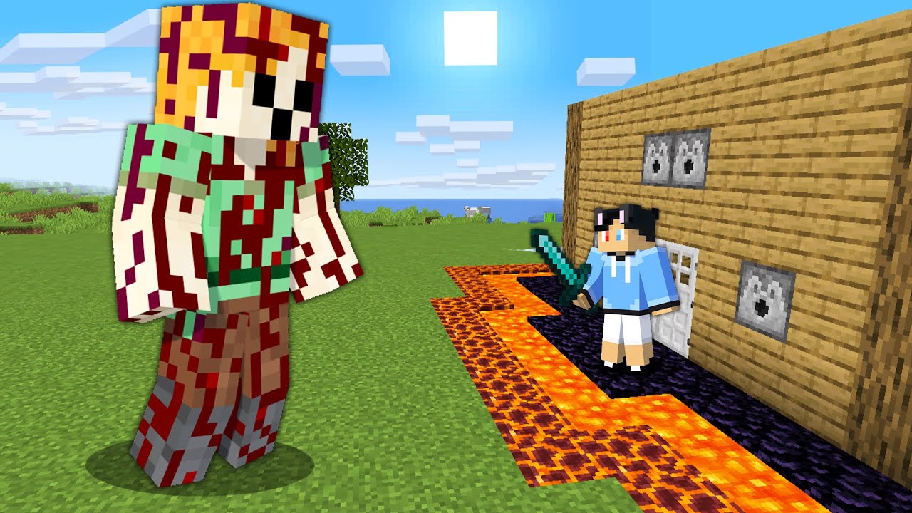 GIANT ALEX.EXE vs Security House in Minecraft!