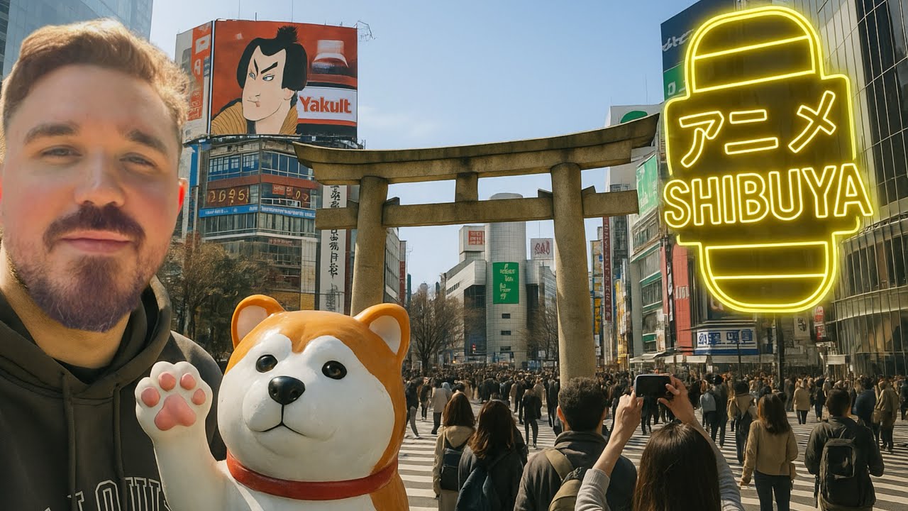 Japan VLOG Tag 1 in Shibuya  #foodtest #shibuyacrossing #japanvlog