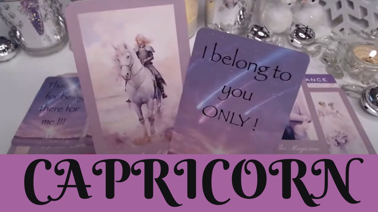 CAPRICORN♑💖MY HEART IS YOURS💖THEY'LL PUT YOU FIRST💖CAPRICORN SINGLE LOVE TAROT💝