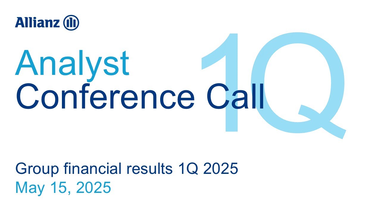 Allianz Financial Results 1Q 2025: Analyst Call