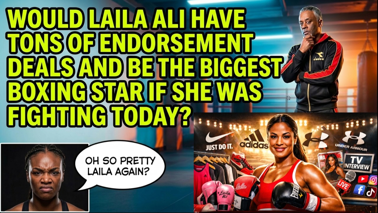 $100M Truth: Laila Ali Would Dominate Claressa/Modern Boxing Sponsorships if she fought in this era.