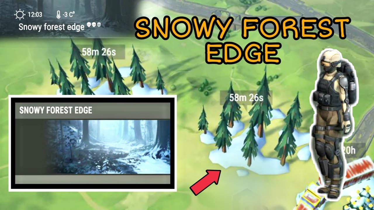 SNOWY FOREST EDGE | OBJECT  #422 | LAST DAY ON EARTH SURVIVAL | SEASON 4 WEEK 2 | LDOE.