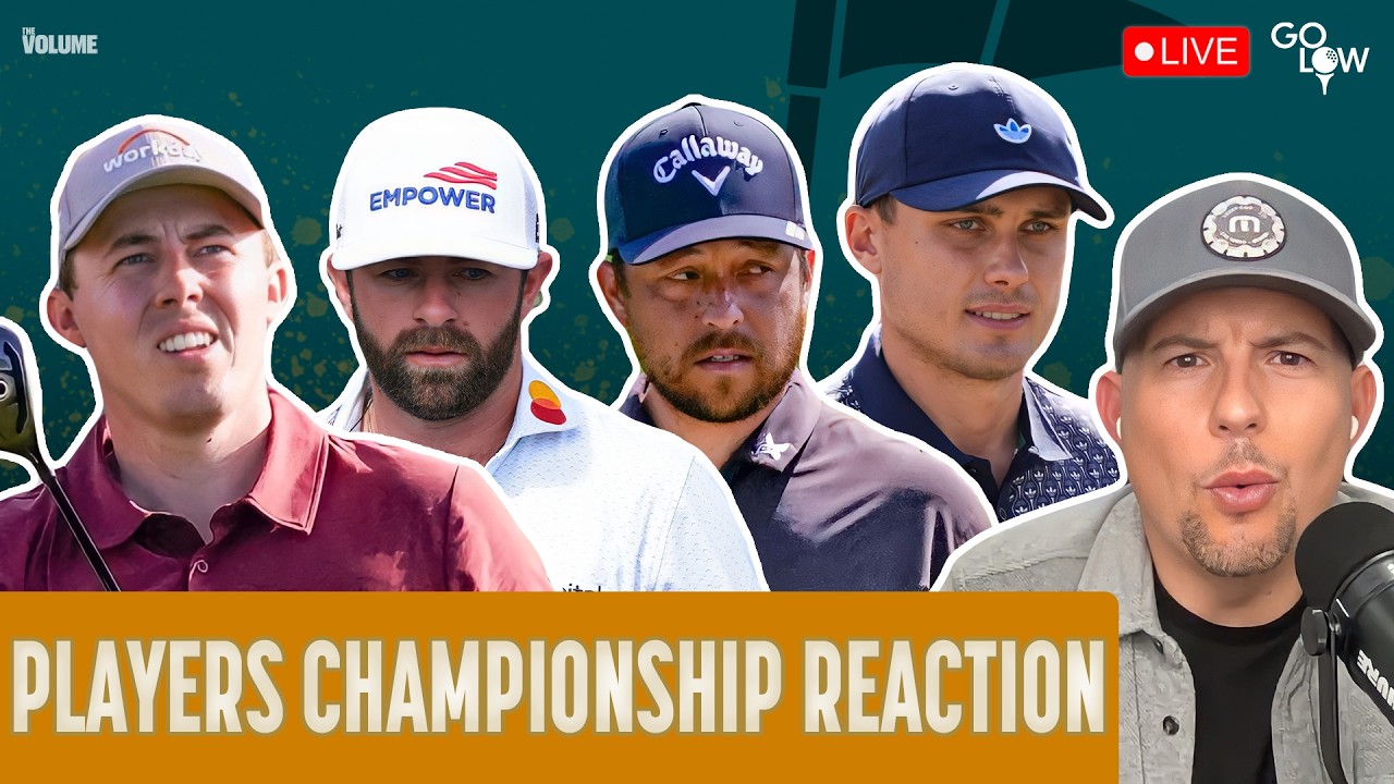 Cameron Young WINS The Players Championship over Matt Fitzpatrick | GoLow Golf Live Reaction