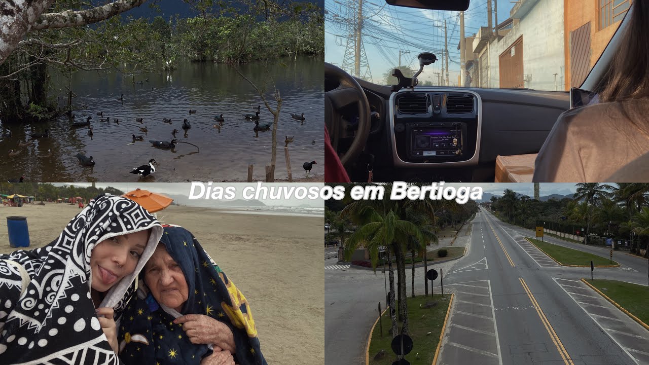 VLOG - 3 DIAS DE CHUVA EM BERTIOGA