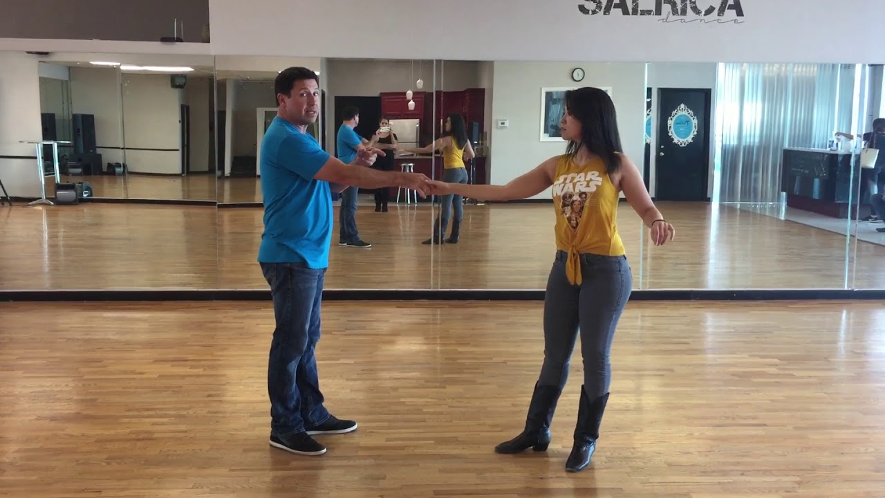 West Coast Swing lessons online with D’Amico Dance Intermediate Class Recap 7/19/18
