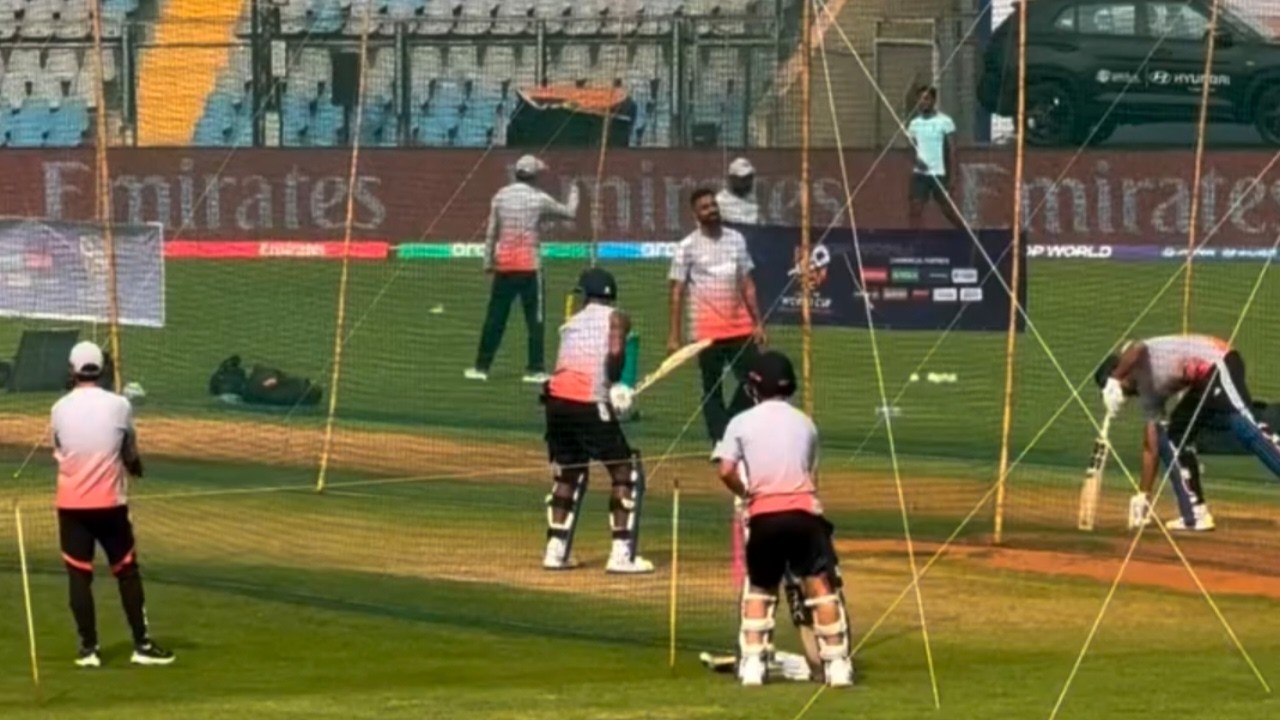 Hardik Pandya Hard Hitting Practice at Wankhede | Team India Practice Session Today In Mumbai