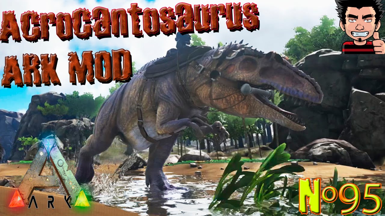 ARK Survival Evolved capturamos ACROCANTHOSAURUS nuevo dinosaurio mod en ark! gameplay español