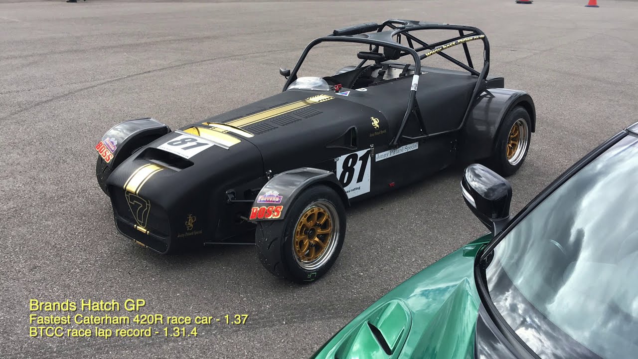 Fastest ever Caterham 7 lap of Brands Hatch GP? 1.30.1