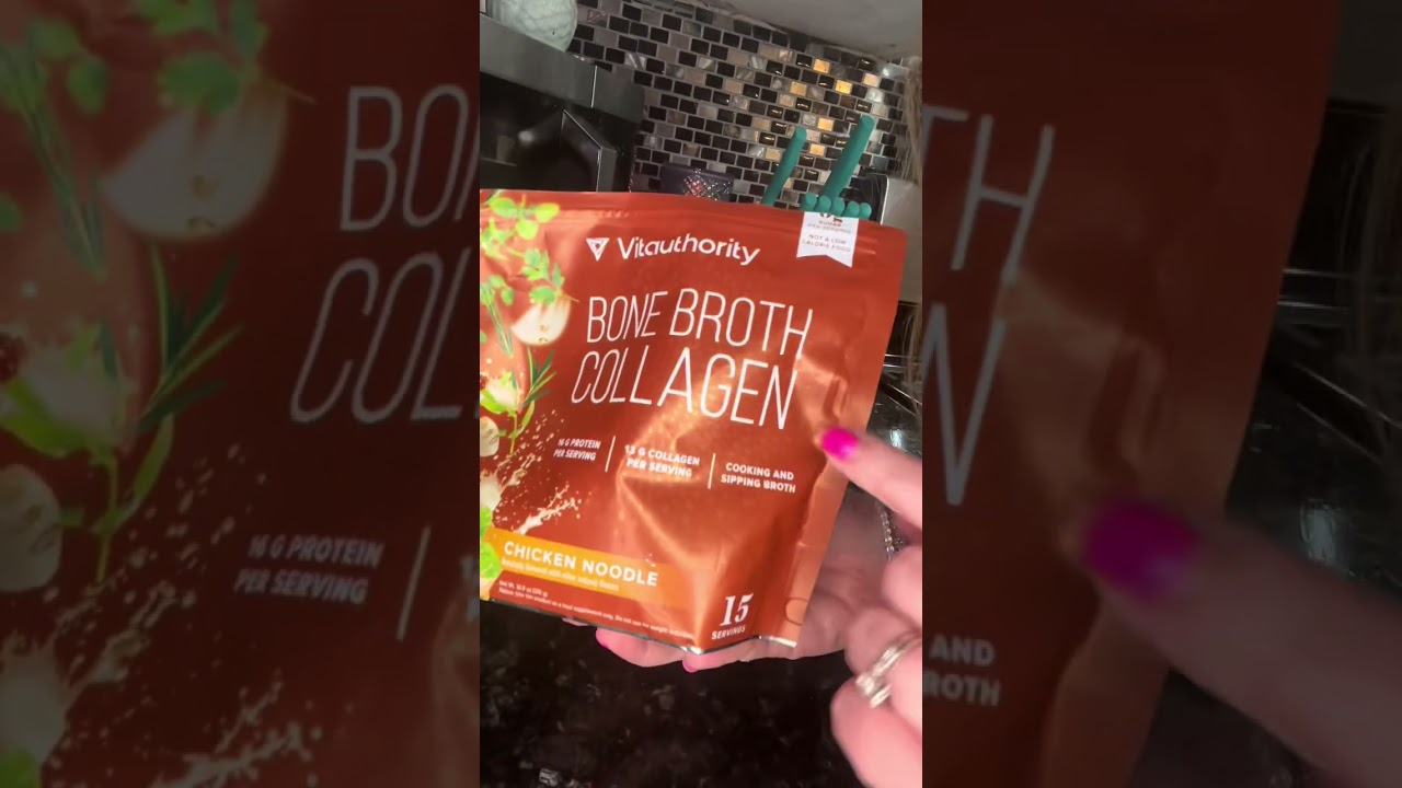 Savory Collagen Powder for Easy Protein & Bone Broth Benefits! 