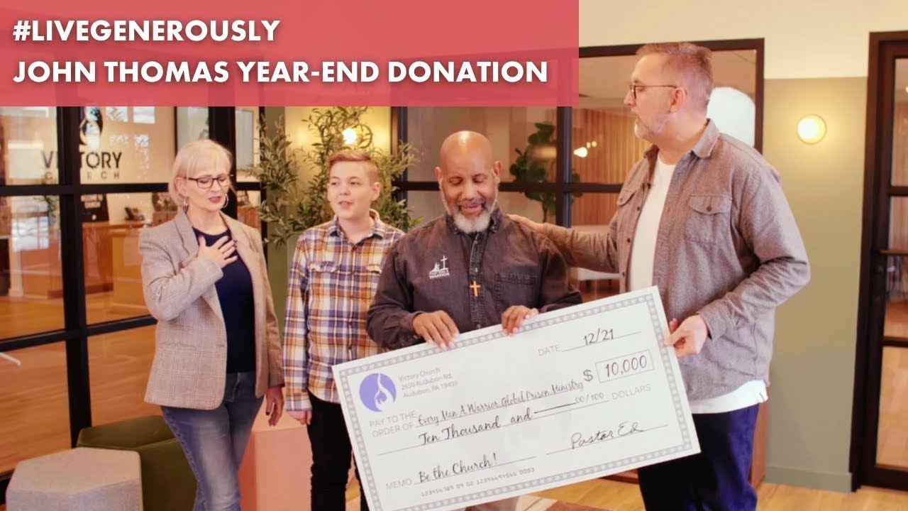 Victory End of Year Donation | John Thomas