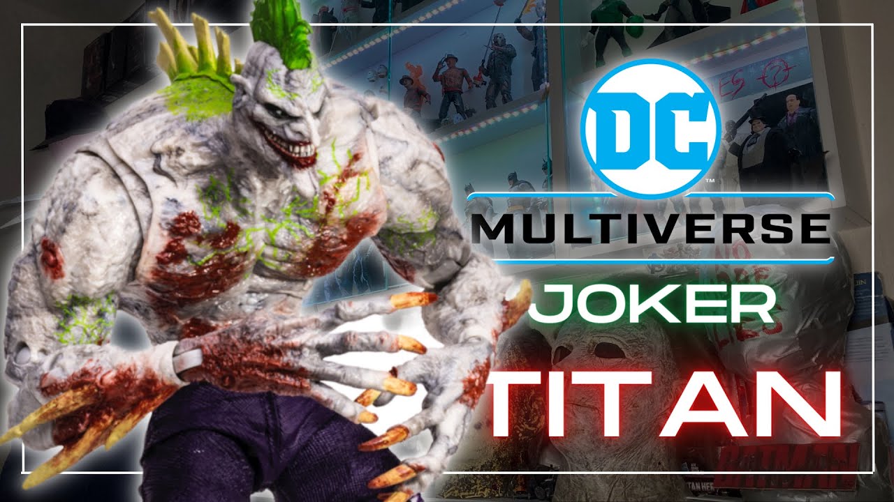 Joker Titán McfarleneToys // Dc Multiverse // Reseña y Unboxing en español // Coleccionista Snow