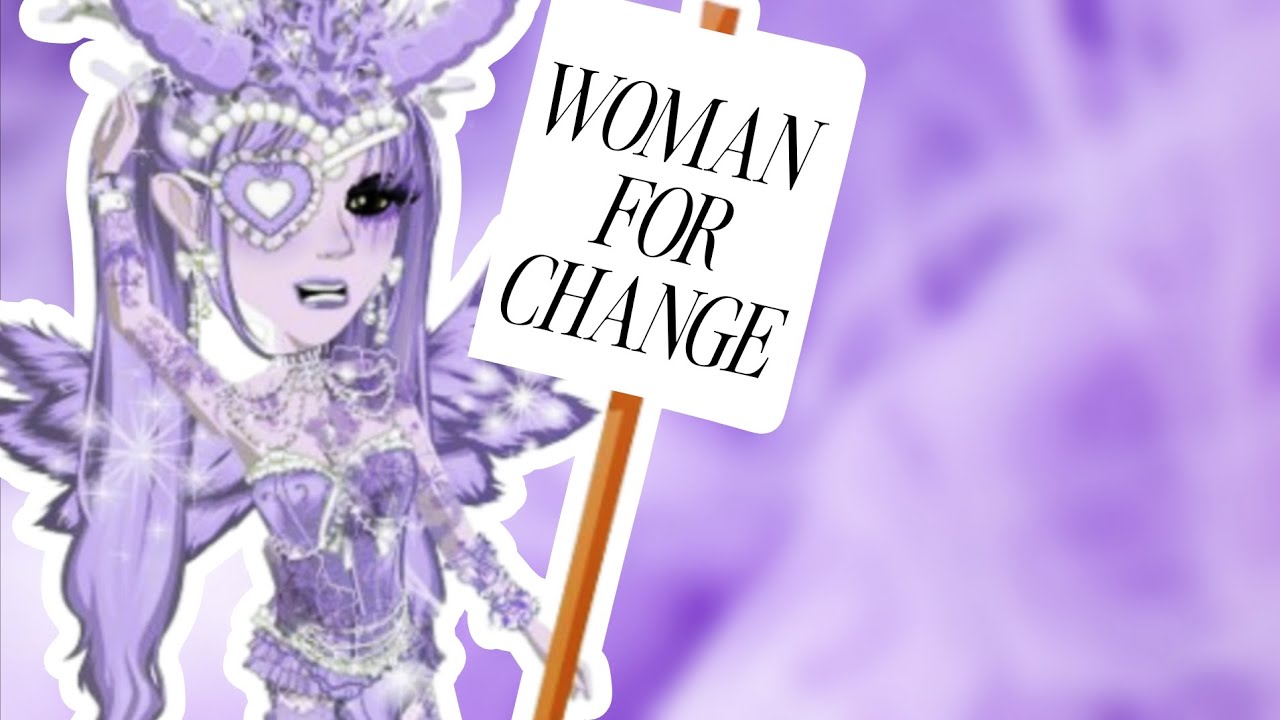 Woman For Change 💜✊️ | MovieStarPlanet 