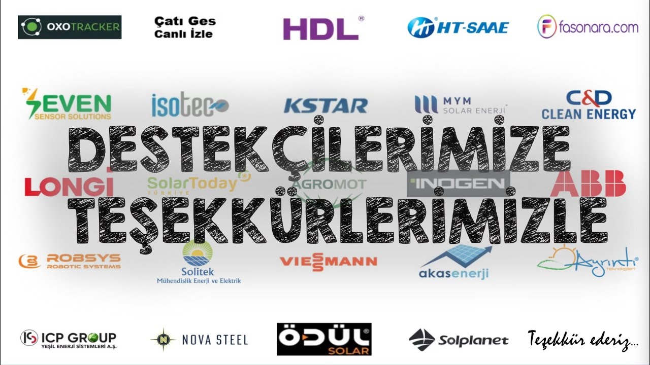 technicall destek&ccedil;ilerine teşekk&uuml;r  | destek&ccedil;ilerimizi tanıyalım
