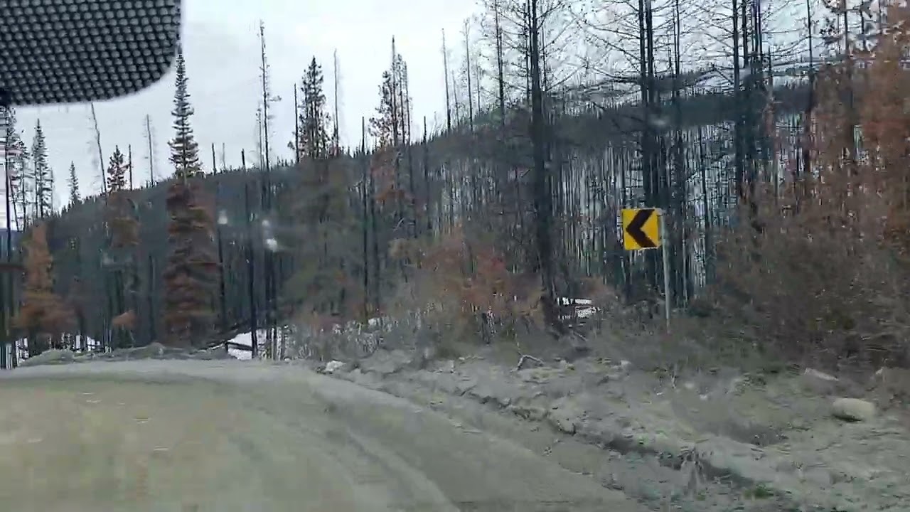 Bella Coola Hill - Highway 20 in British Columbia - top to bottom
