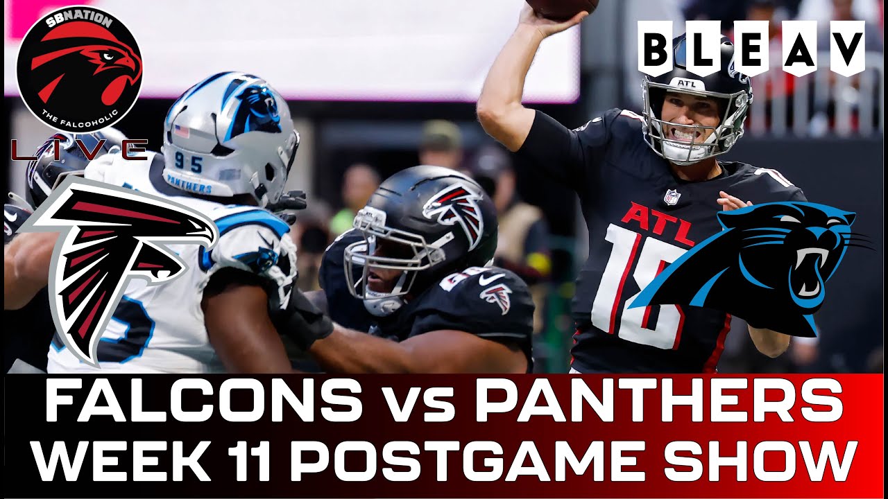 Falcons vs Panthers Week 11 postgame show: Nail in the coffin