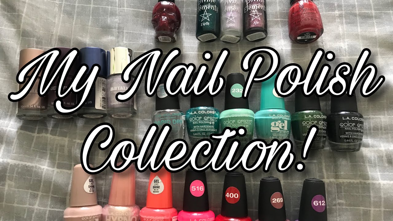 My Entire Nail Polish Collection + Nail Swatches!