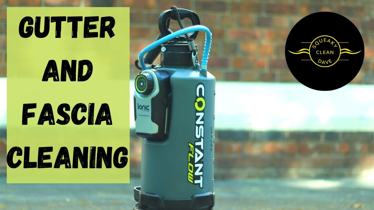 Gutter And Fascia Cleaning With The Constant Flow From Ionics