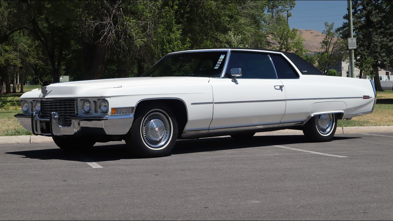 1972 Cadillac Coupe De Ville– Demo & Walkaround