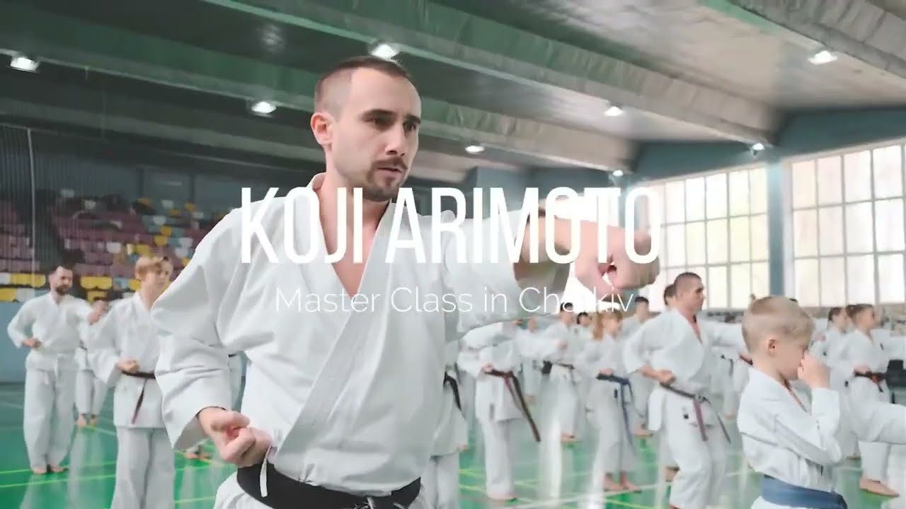 Seminar of Sensei Koji Arimoto in Kharkov 2019 Full version | Karate do Shotokan JKS