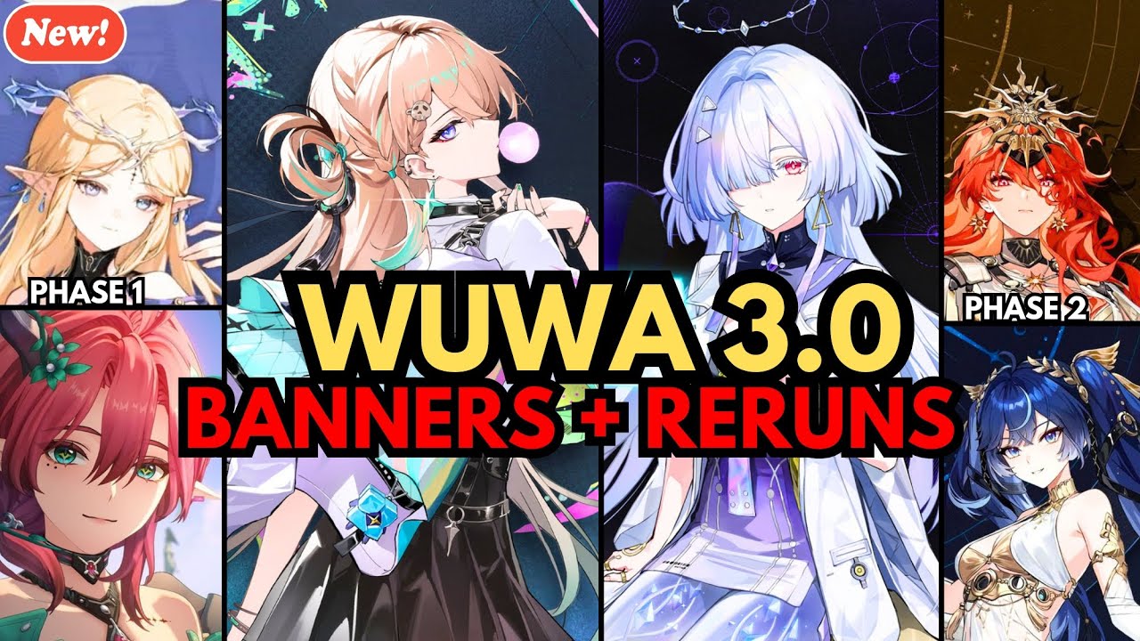 🚀 WUWA 3.0 — РАСКРЫТО 6 БАННЕРОВ! Линэ + Морни + 4 повтора (Кто кого тянет + Полный разбор)