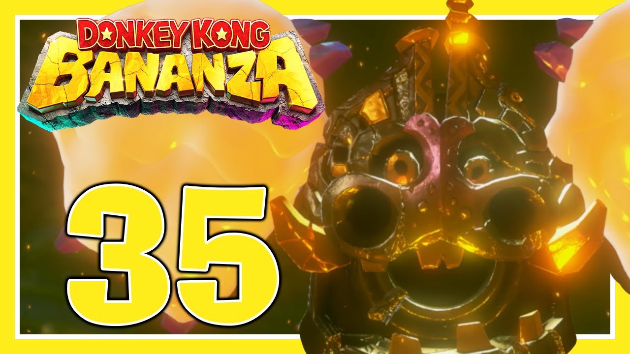 Donkey Kong Bananza # 35 🍌 Bosskampf gegen Schaurige Sturmschwinge Kampf: 2
