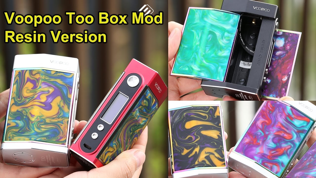 Voopoo Too or Drag ? | Resin Panel Voopoo Too | Unboxing | Vapefly Galaxies MTL RTA  | ElegoMall